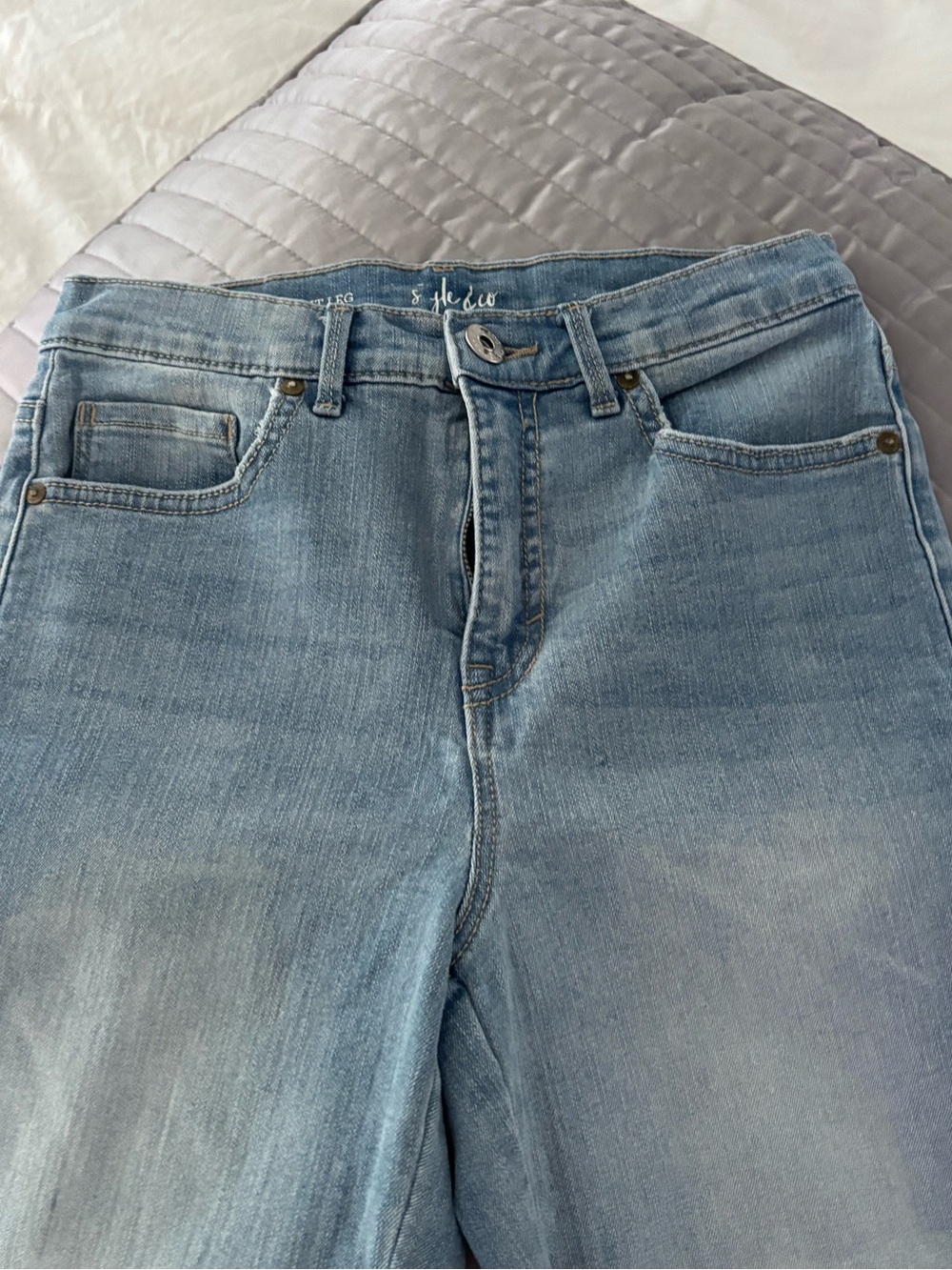 Style & Co. Light Blue Skinny Jeans